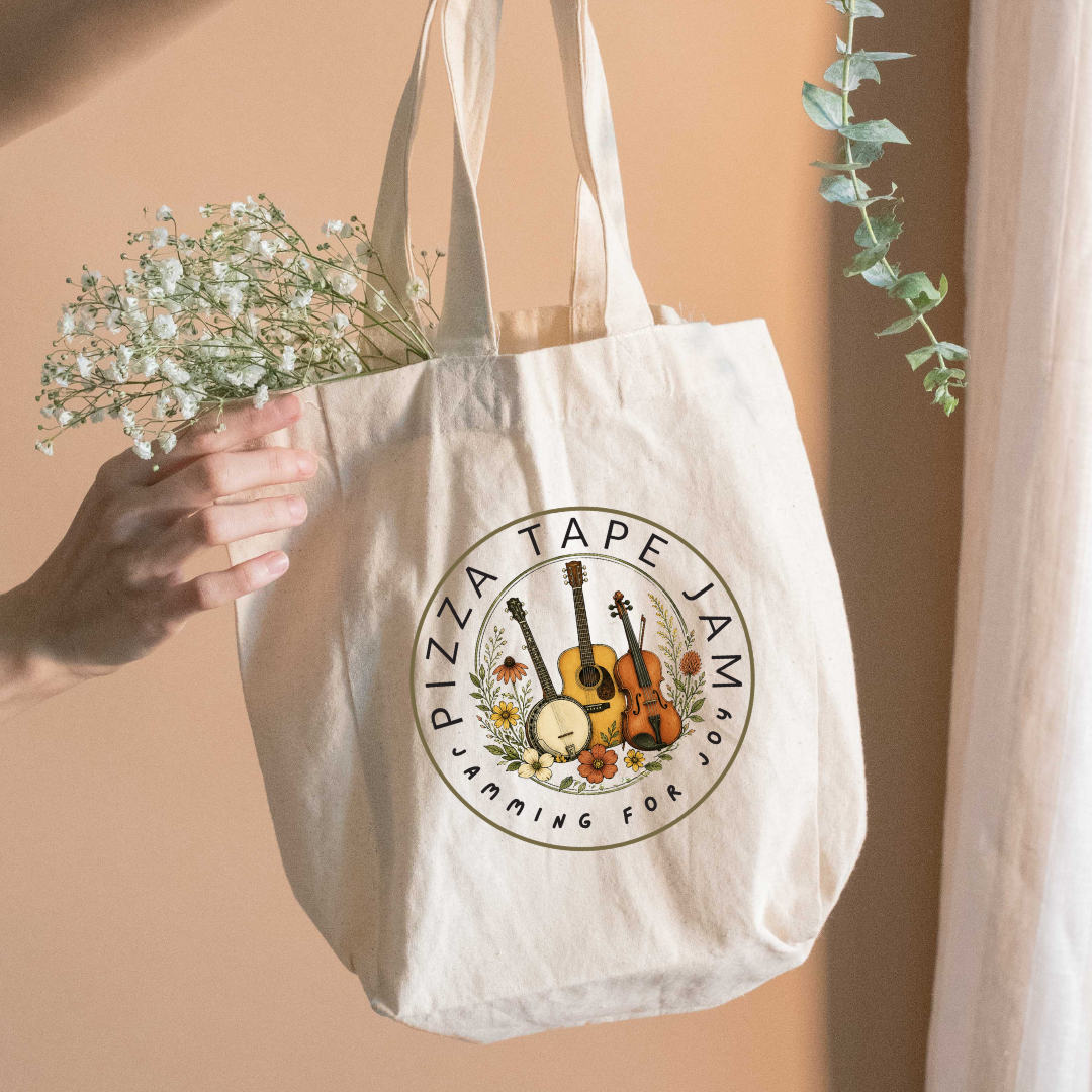 Pizza Tapes Tote